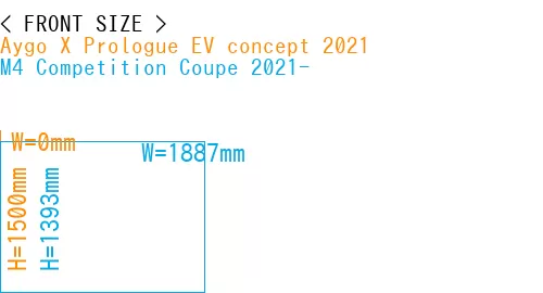 #Aygo X Prologue EV concept 2021 + M4 Competition Coupe 2021-